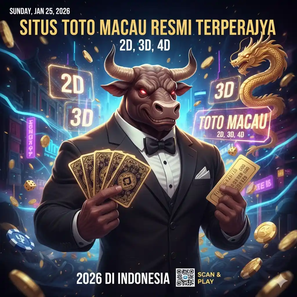 LEKTOTO - Situs Toto Macau 2D, 3D, 4D Resmi Terpercaya 2026 di Indonesia image 1